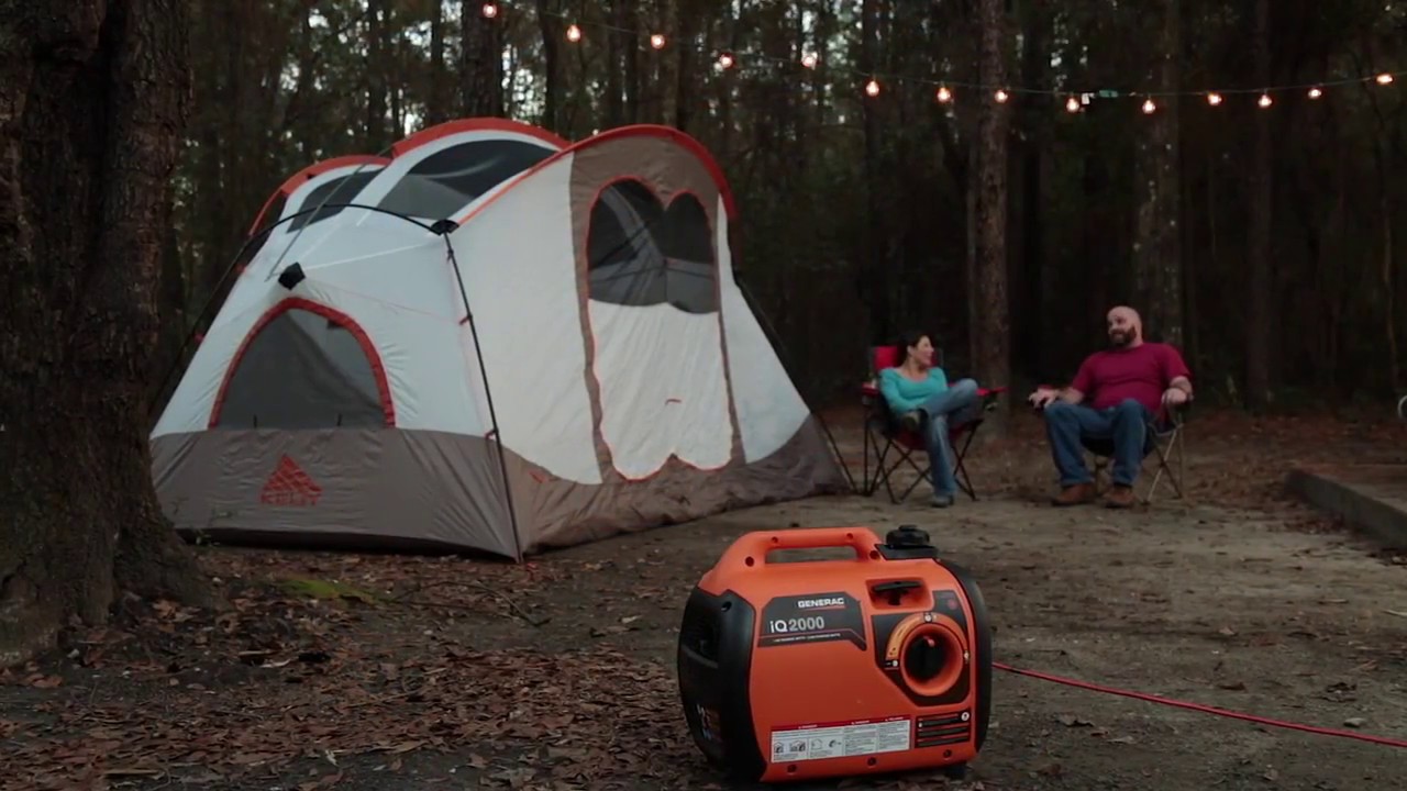 Los generadores inverter son buenos para acampar