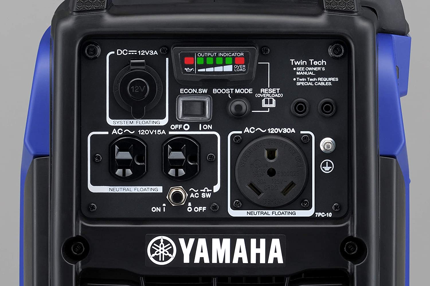 Salidas que ofrece Yamaha EF2200iS